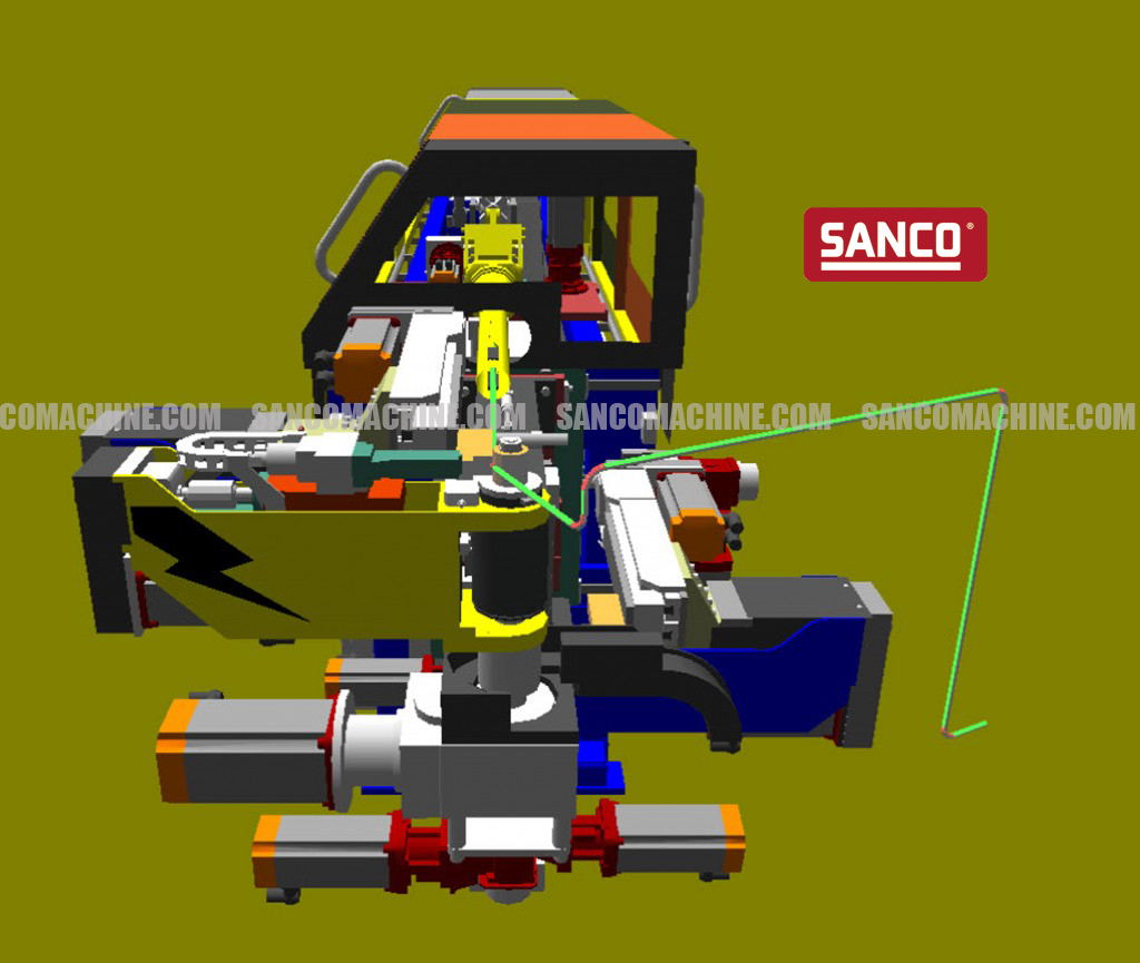 Carton bending simulation