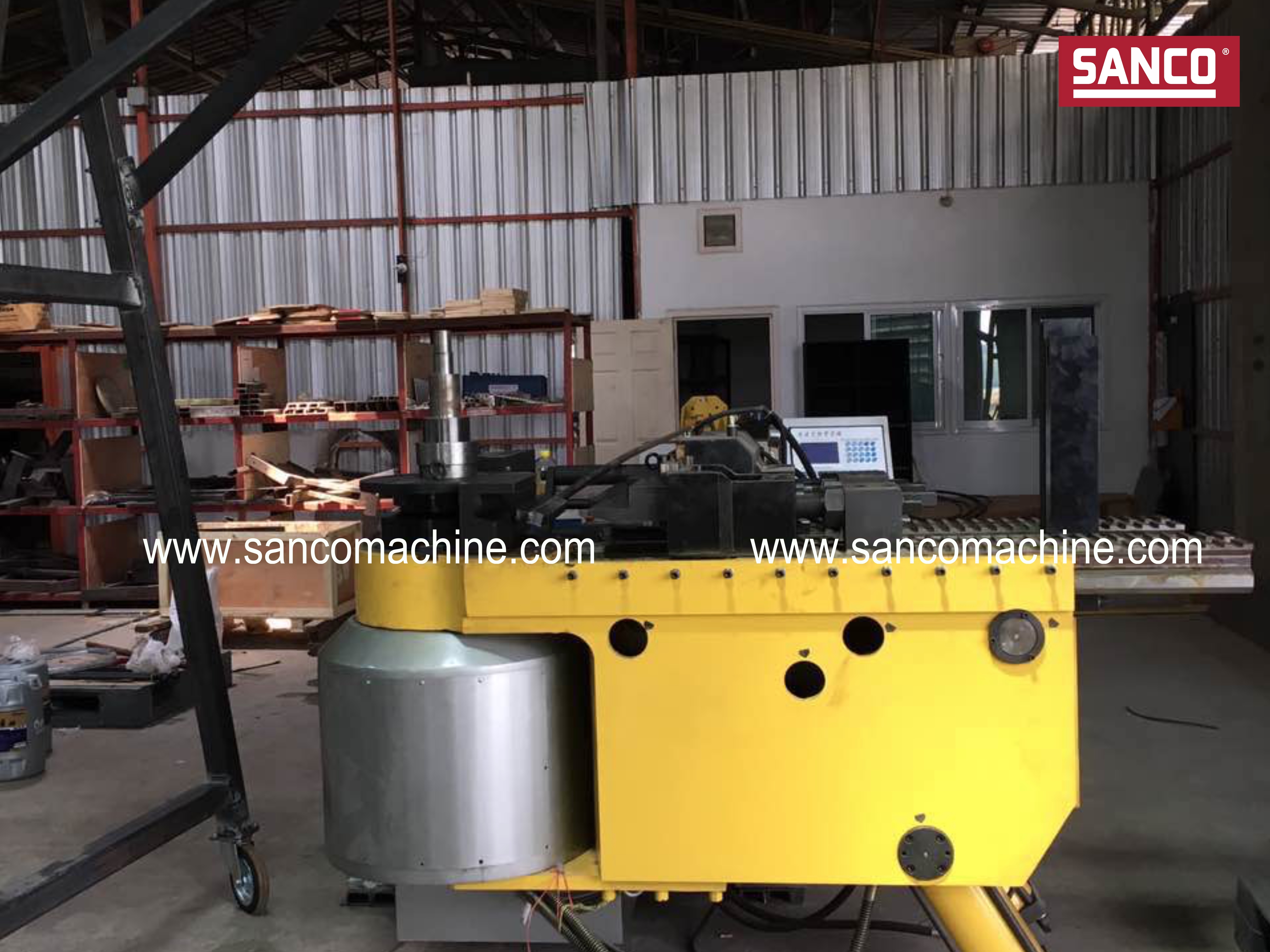 Thailand Bangkok, test run the SB-120NCB bending machine